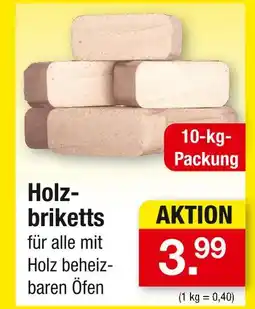 Zimmermann Holzbriketts Angebot