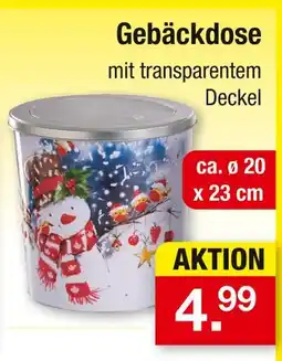 Zimmermann Gebäckdose Angebot