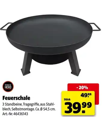Hagebau Barbecue hero feuerschale Angebot