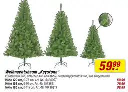 toom Baumarkt Weihnachtsbaum keystone höhe 120 cm, ø 76 cm Angebot