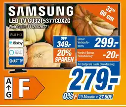Expert Samsung led tv gu32t5377cdxzg Angebot