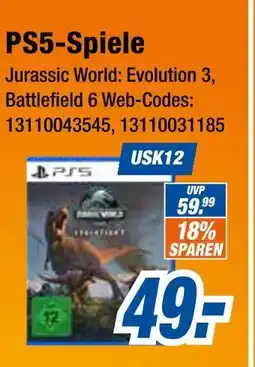 Expert Ps5-spiele jurassic world: evolution 3 Angebot