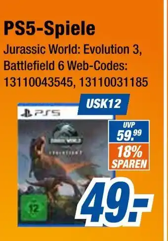 Expert Ps5-spiele jurassic world: evolution 3 Angebot