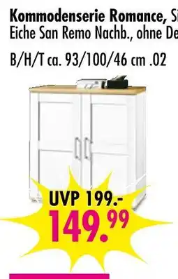 Möbel Boss Kommodenserie romance Angebot