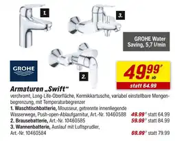 toom Baumarkt Grohe waschtischbatterie Angebot