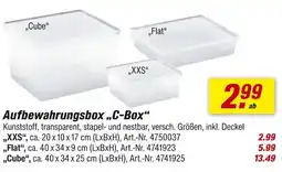 toom Baumarkt Aufbewahrungsbox „xxs“ Angebot