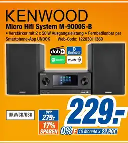 Expert Kenwood micro hifi system m-9000s-b Angebot
