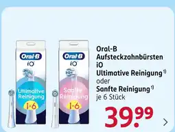 Rossmann Oral-b ultimative reinigung Angebot