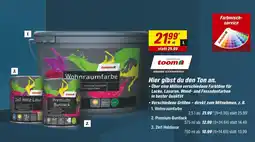 toom Baumarkt Toom wohnraumfarbe 2,5 l Angebot