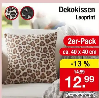 Zimmermann Dekokissen leoprint Angebot