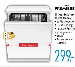 Trends Möbel Premiere einbau-geschirrspüler 246804 Angebot