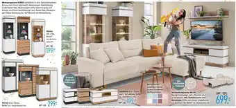 Trends Möbel Vitrine mit 1 tür asmus Angebot