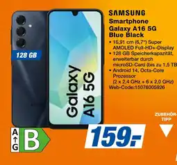 Expert Samsung smartphone galaxy a16 5g blue black Angebot