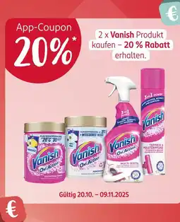 Rossmann Vanish 20% app-coupon Angebot