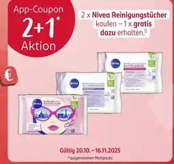 Rossmann Nivea app-coupon 2+1 aktion Angebot