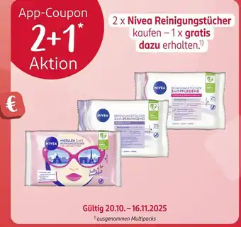 Rossmann Nivea app-coupon 2+1 aktion Angebot