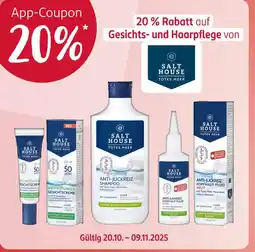 Rossmann Salt house 20 % rabatt Angebot
