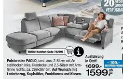 Ostermann System polster polsterecke paolo Angebot