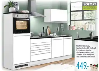 Trends Möbel Küchenblock jazz Angebot