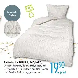 Trends Möbel Bettwäsche sherpa jacquard Angebot