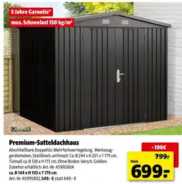 Hagebau Mr gardener premium-satteldachhaus Angebot