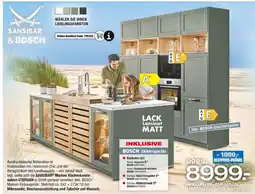 Ostermann Sansibar & bosch marken küchenkombination utersum Angebot