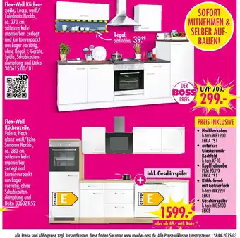 Möbel Boss Flex-well küchenzeile lucca Angebot