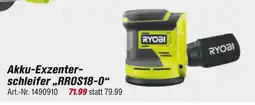 toom Baumarkt Ryobi akku-exzenterschleifer „rros18-o“ Angebot