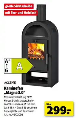 Hagebau Accene kaminofen „magna 3.0“ Angebot