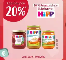Rossmann Hipp 20 % rabatt Angebot