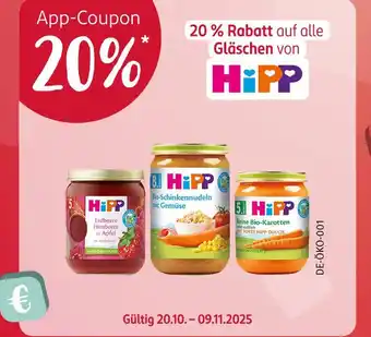Rossmann Hipp 20 % rabatt Angebot