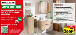Hagebau Fackelmann waschplatz „compact line“ Angebot