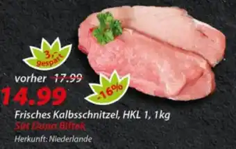 Hepsi-Markt Frisches Kalbsschnitzel Angebot
