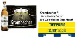 METRO Krombacher Angebot
