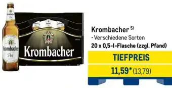 METRO Krombacher Angebot