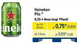 METRO Heineken Pils Angebot