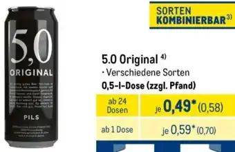 METRO 5.0 Original Angebot