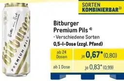 METRO Bitburger Premium Pils Angebot