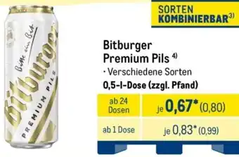 METRO Bitburger Premium Pils Angebot