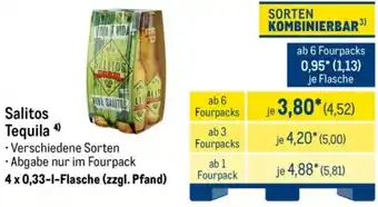METRO Salitos Tequila Angebot