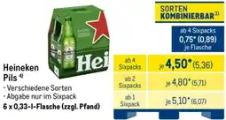 METRO Heineken Pils Angebot