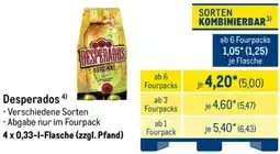 METRO Desperados Angebot
