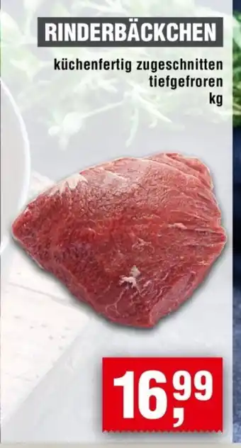 Handelshof RINDERBÄCKCHEN Angebot