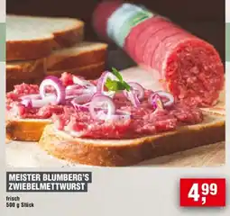 Handelshof MEISTER BLUMBERG'S ZWIEBELMETTWURST Angebot