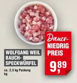 Handelshof WOLFGANG WEIL BAUCH- SPECKWÜRFEL Angebot