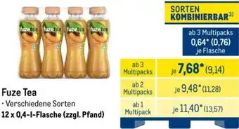 METRO Fuze Tea Angebot