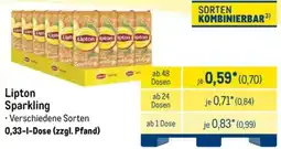 METRO Lipton Sparkling Angebot
