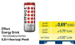 METRO Effect Energy Drink Angebot