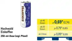 METRO Hochwald Eiskaffee Angebot