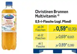METRO Christinen Brunnen Multivitamin Angebot